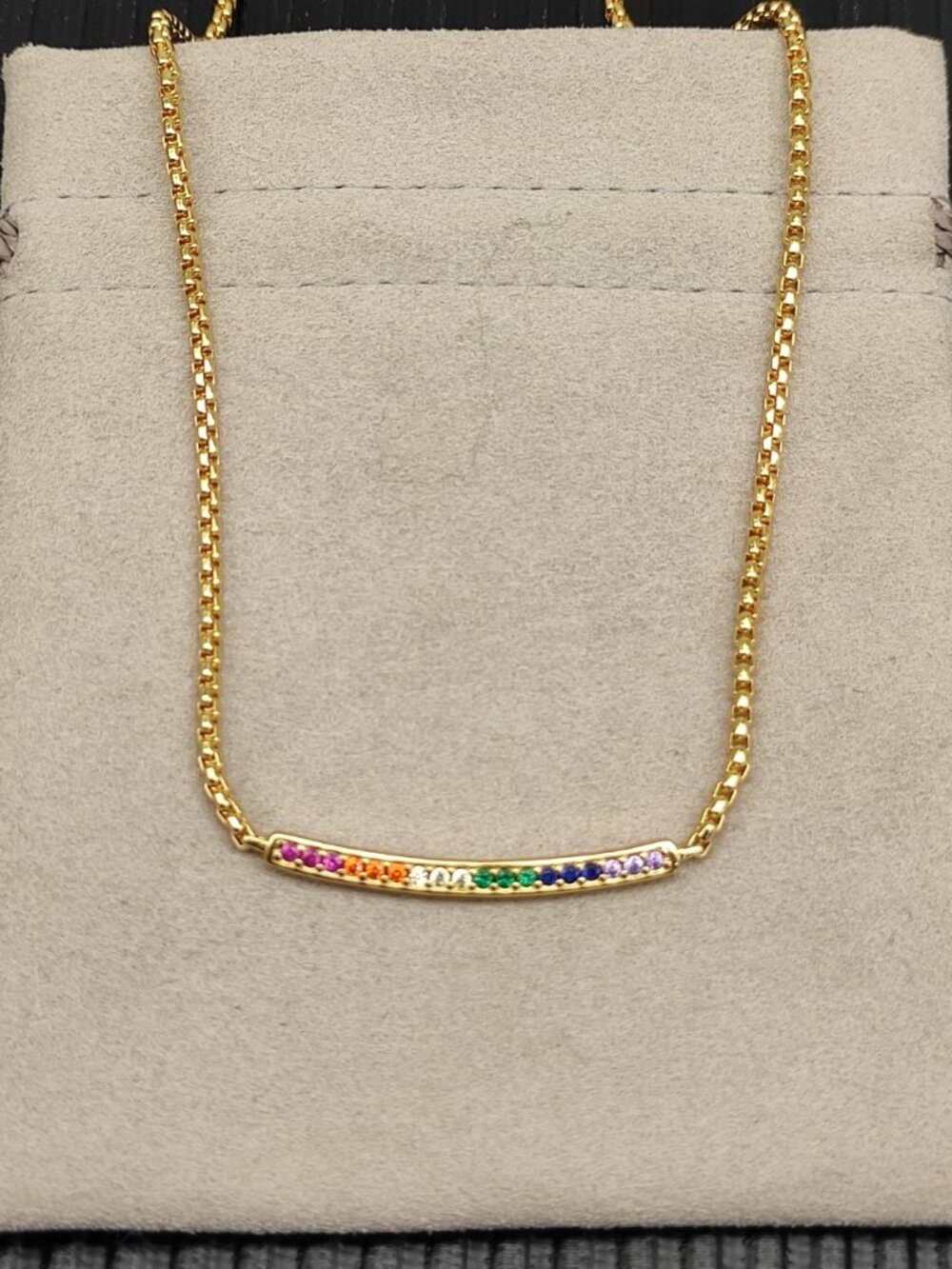 David Yurman Colored Diamond Necklace - Picture 2 of 5
